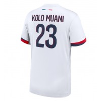 Camisa de Futebol Paris Saint-Germain Randal Kolo Muani #23 Equipamento Secundário 2024-25 Manga Curta